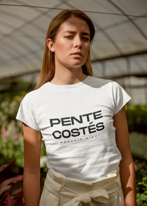 Camiseta Pentecostés Time Of Revival Blanca - Imagen 2