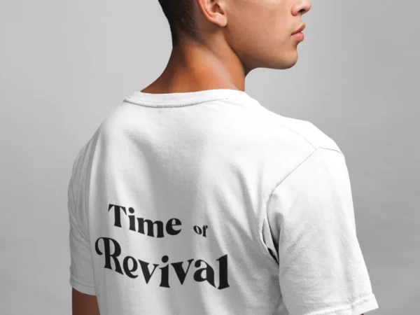 Camiseta Pentecostés Time Of Revival Blanca