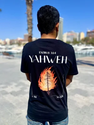 Camiseta Yahweh I Am Negra